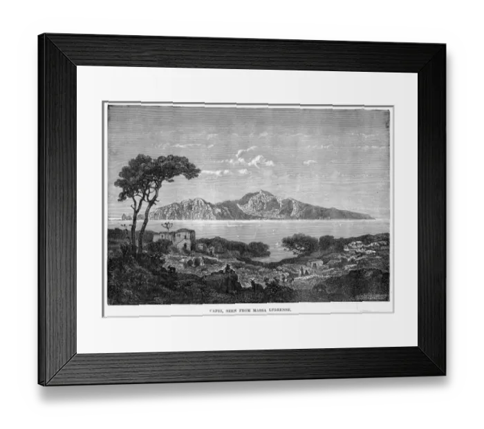 Framed Print : Italy Capri Framed Print : Italy Capri