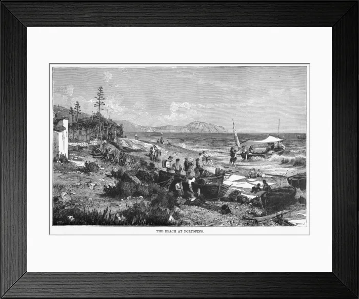 Framed Print : Italy Portofino Framed Print : Italy Portofino