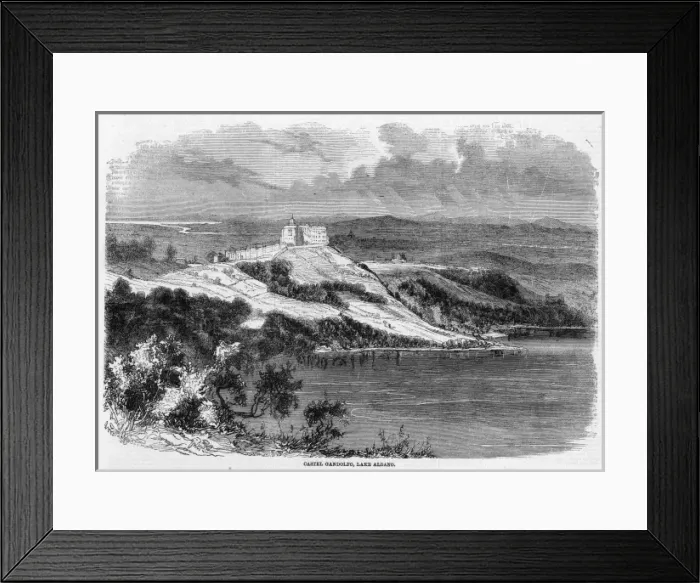 Framed Print : Italy Castel Gandolfo Framed Print : Italy Castel Gandolfo