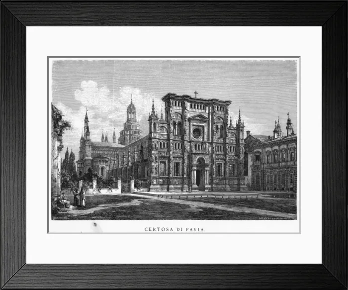 Framed Print : Italy Pavia Framed Print : Italy Pavia