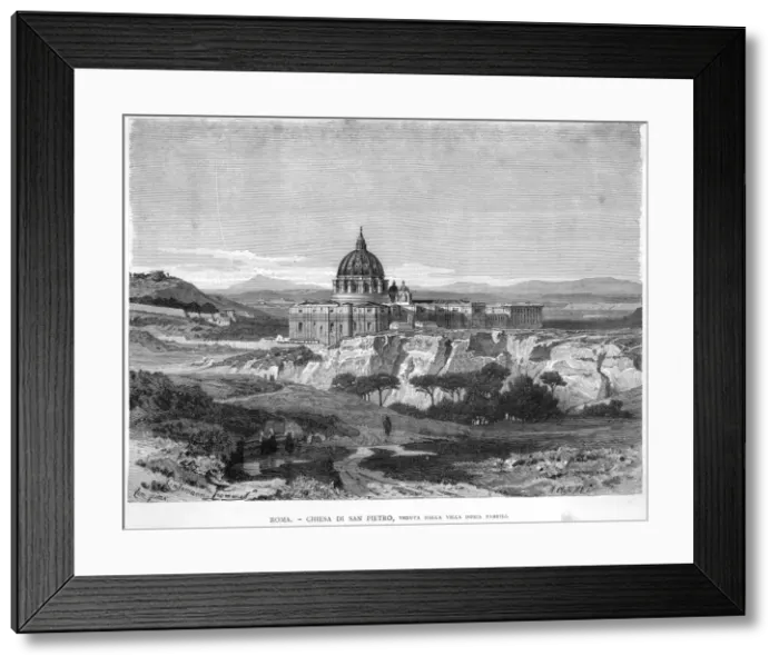 Framed Print : Italy Romes Pietro Framed Print : Italy Romes Pietro