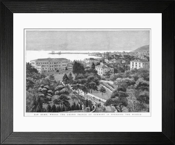 Framed Print : Italy San Remo