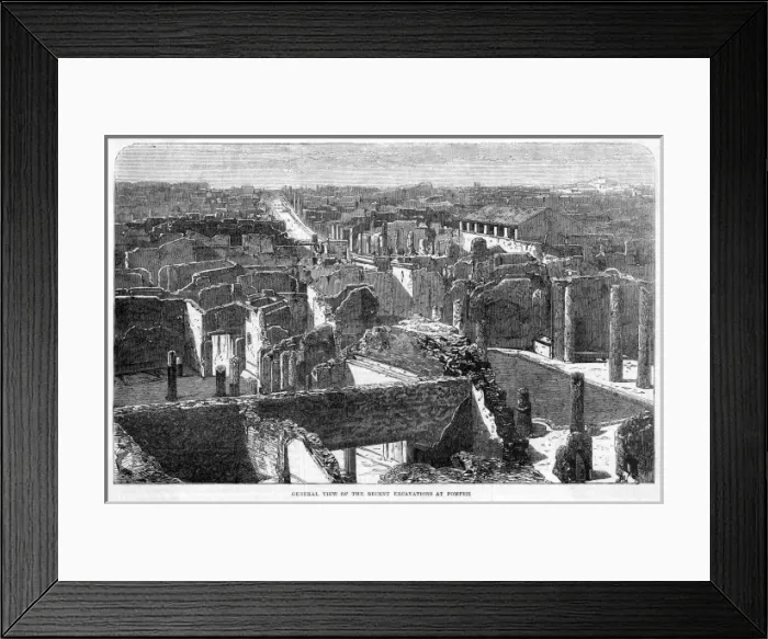 Framed Print : Italy Pompeii Framed Print : Italy Pompeii