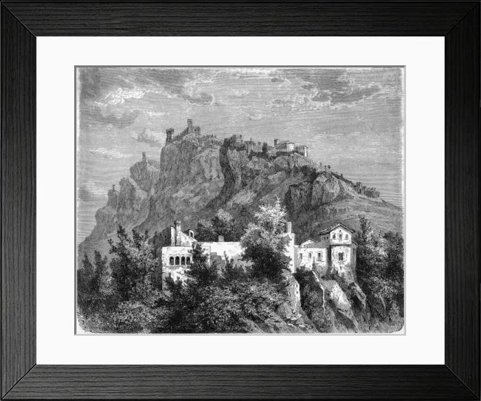 Framed Print : Italy San Marino Framed Print : Italy San Marino