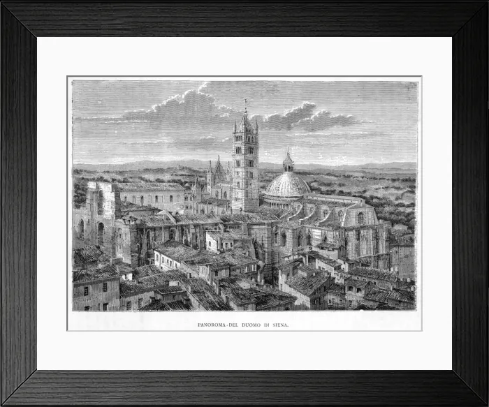 Framed Print : Italy Siena Framed Print : Italy Siena