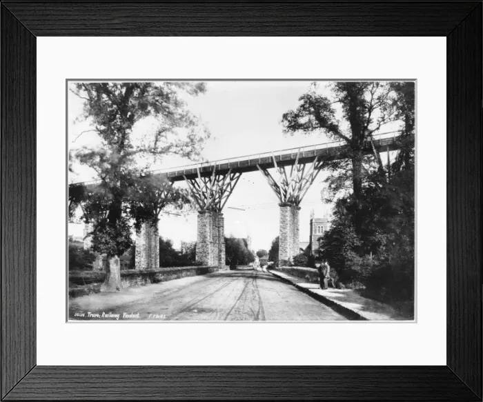 Framed Print : TRURO - 1891 Framed Print : TRURO - 1891