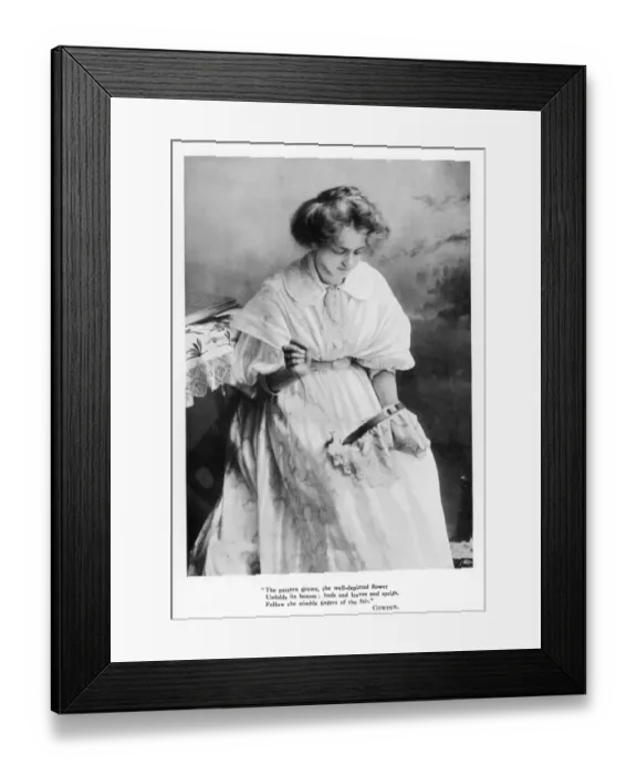 Framed Print : EMBROIDERY Framed Print : EMBROIDERY