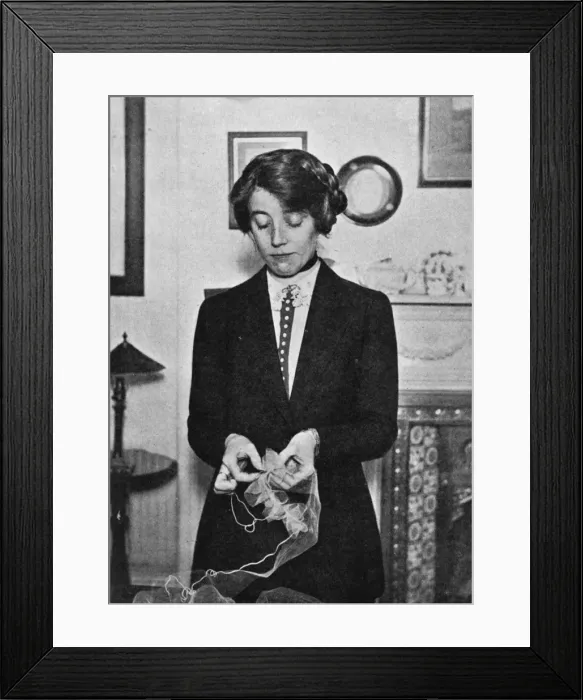 Framed Print : Making Frilling Framed Print : Making Frilling