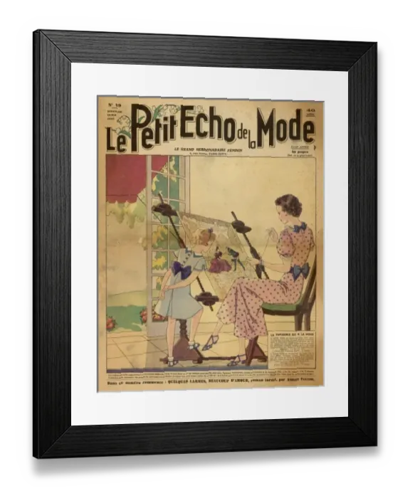 Framed Print : Mamas Embroidery Framed Print : Mamas Embroidery