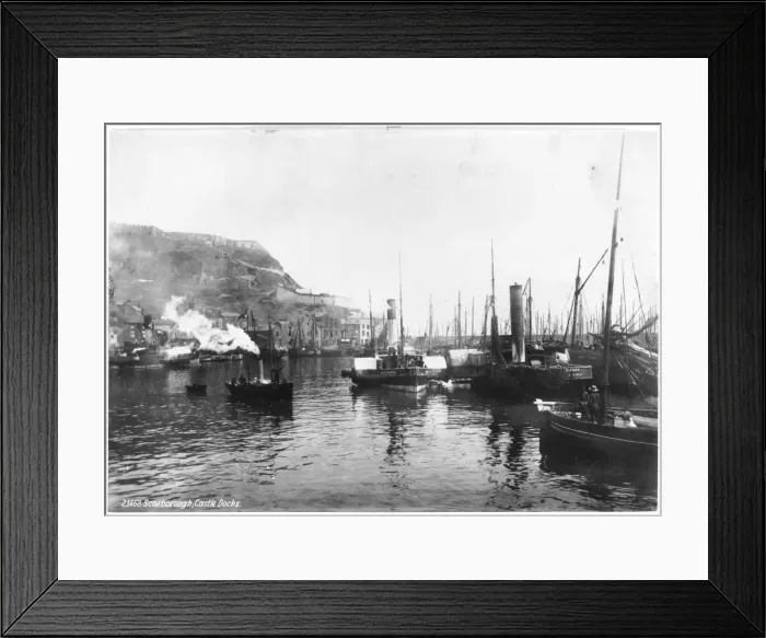 Framed Print : Scarborogh - 1891 Framed Print : Scarborogh - 1891