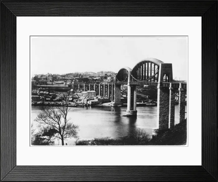 Framed Print : SALTASH - 1890 Framed Print : SALTASH - 1890