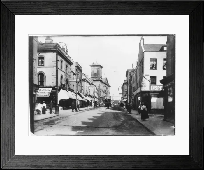 Framed Print : PLYMOUTH - 1908 Framed Print : PLYMOUTH - 1908
