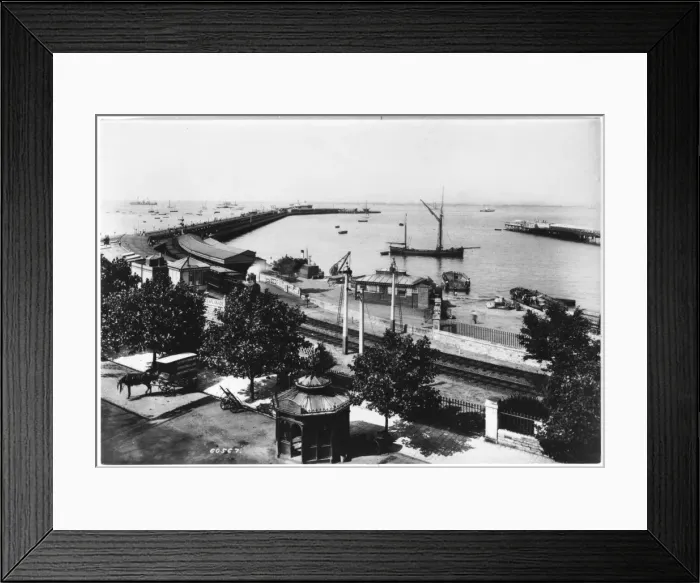 Framed Print : RYDE - 1908 Framed Print : RYDE - 1908