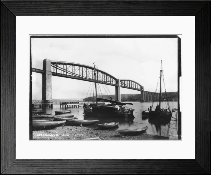 Framed Print : SALTASH - 1890 Framed Print : SALTASH - 1890