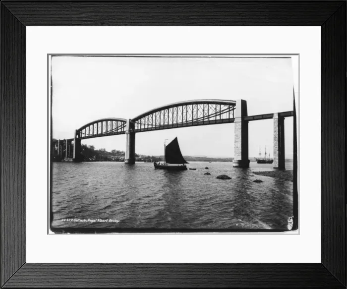 Framed Print : SALTASH - 1890 Framed Print : SALTASH - 1890
