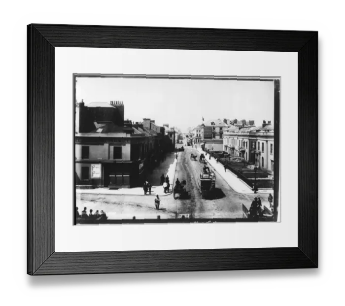 Framed Print : PLYMOUTH - 1890 Framed Print : PLYMOUTH - 1890