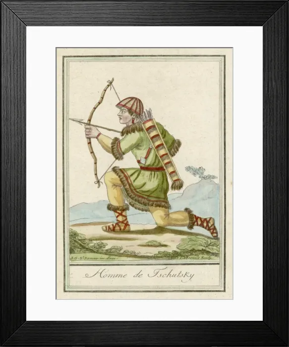 Framed Print : Chukchi Hunter Framed Print : Chukchi Hunter