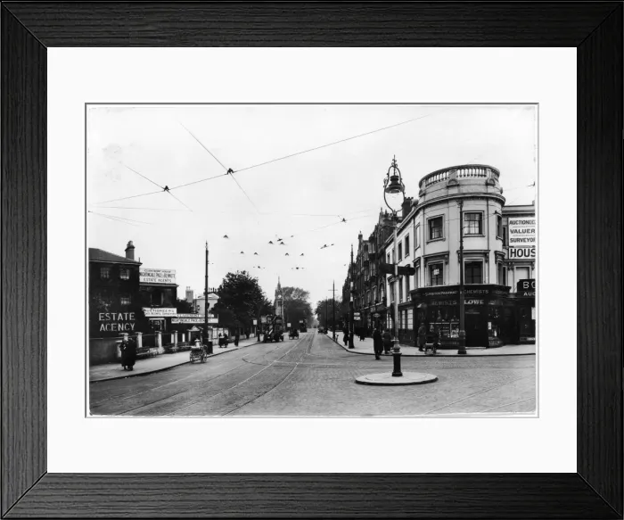 Framed Print : SURBITON - 1924 Framed Print : SURBITON - 1924