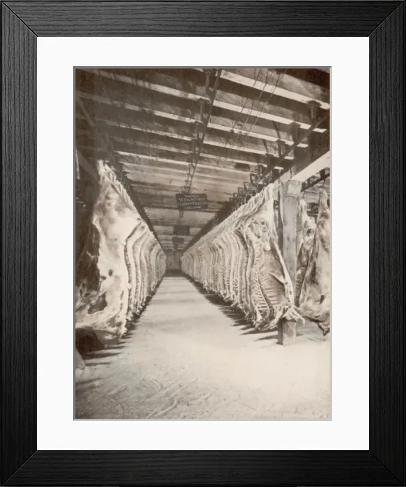 Framed Print : Chicago Stockyards 15 Framed Print : Chicago Stockyards 15