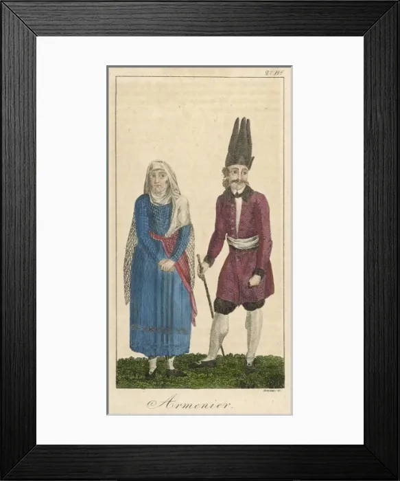 Framed Print : Armenian Couple Framed Print : Armenian Couple