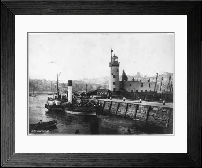 Framed Print : Scarborogh - 1891 Framed Print : Scarborogh - 1891