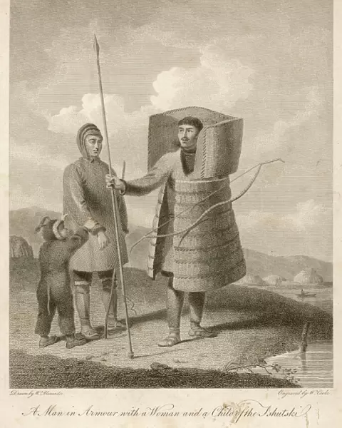 Chukchi Warrior in Armor