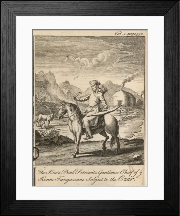 Framed Print : Russian Long Hair