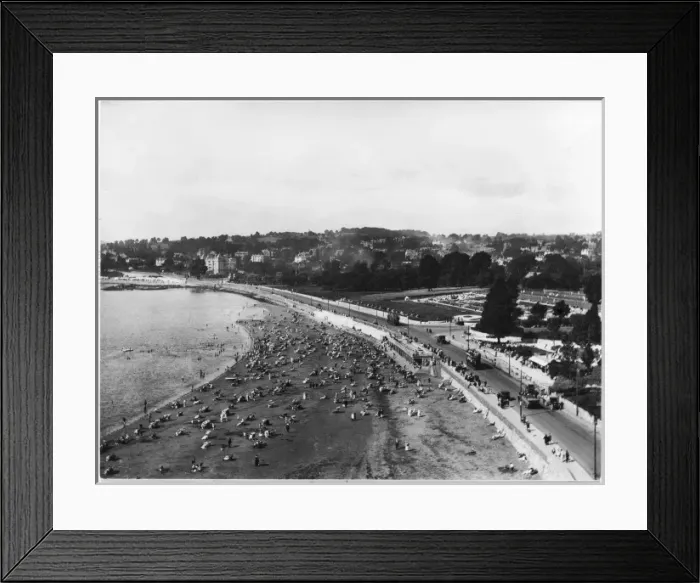 Framed Print : TORQUAY - 1925 Framed Print : TORQUAY - 1925