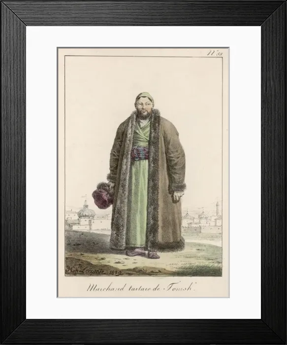 Framed Print : Tartar Merchant Framed Print : Tartar Merchant