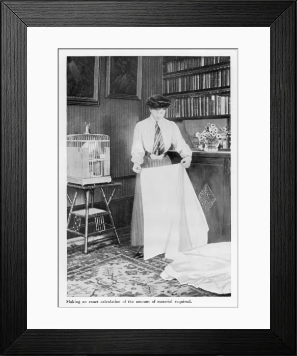 Framed Print : Measuring Cloth Framed Print : Measuring Cloth