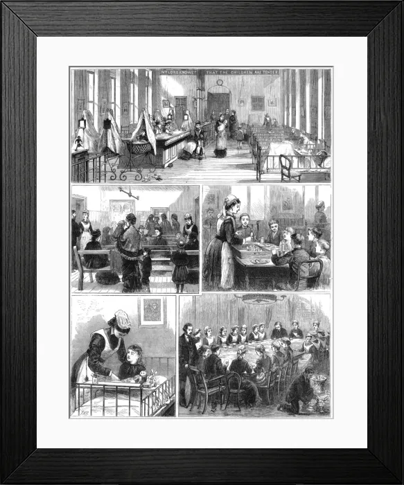 Framed Print : The East London Hospital for children Framed Print : The East London Hospital for children