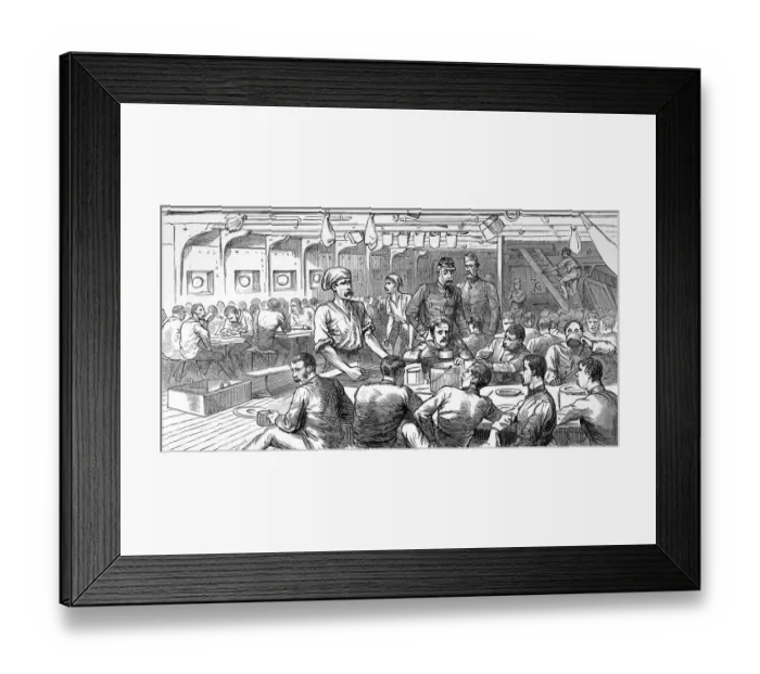 Framed Print : The Zulu war. Reinforcements for Natal Framed Print : The Zulu war. Reinforcements for Natal