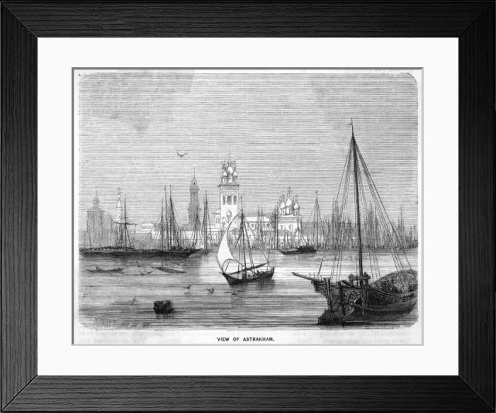 Framed Print : Russia Astrakhan Framed Print : Russia Astrakhan