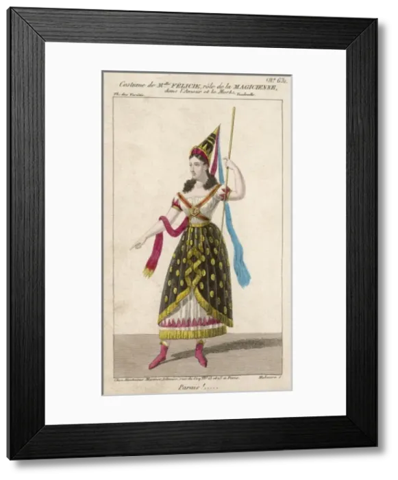 Framed Print : Magicienne / Sorceress Framed Print : Magicienne / Sorceress