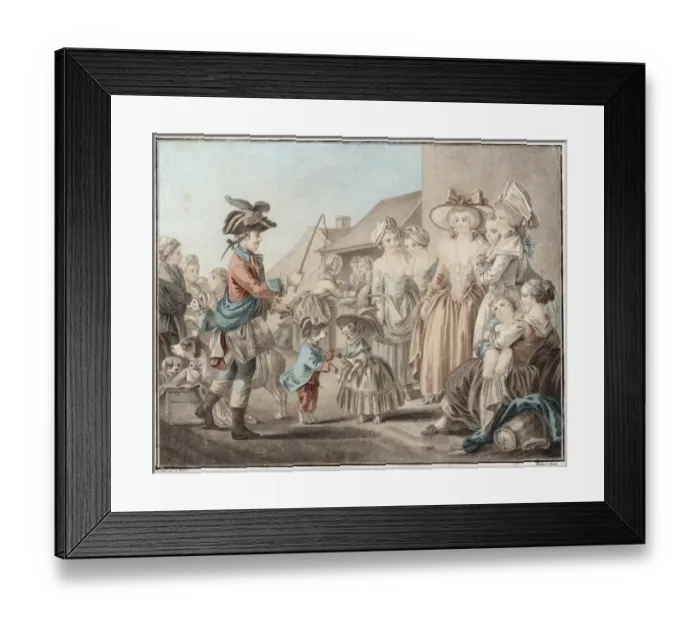 Framed Print : Performing Street Dogs Framed Print : Performing Street Dogs