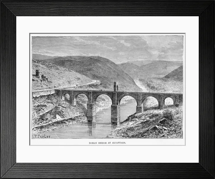 Framed Print : Spain Alcantara Framed Print : Spain Alcantara