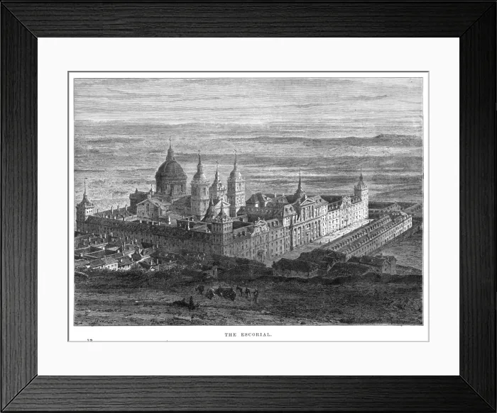 Framed Print : Spain El Escorial Framed Print : Spain El Escorial