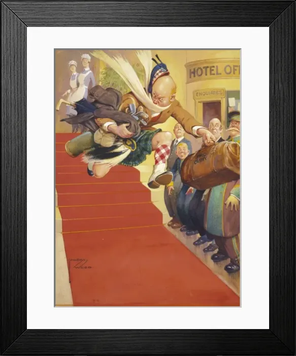 Framed Print : Macanny Late for the Tee Framed Print : Macanny Late for the Tee