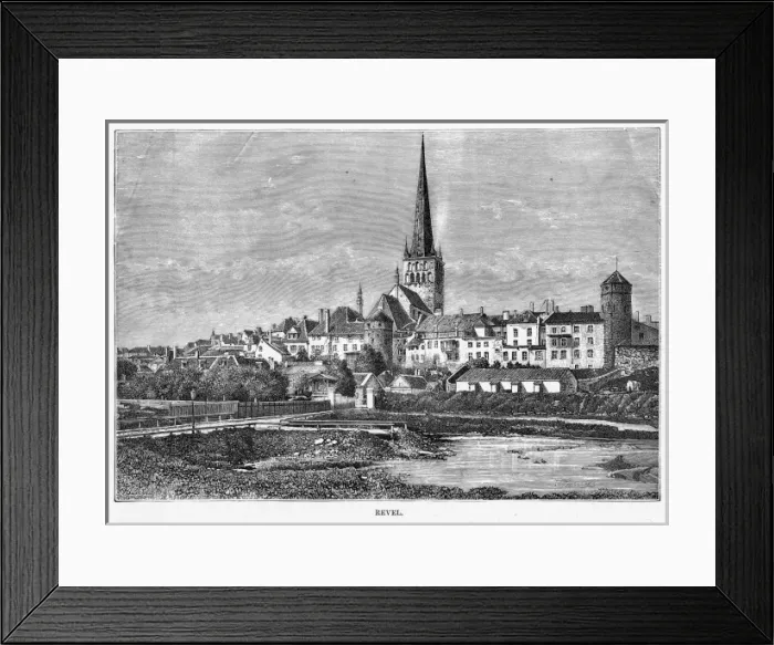 Framed Print : Estonia Talinn Framed Print : Estonia Talinn