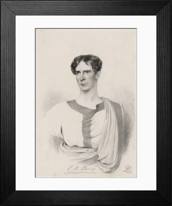 Framed Print : Brutus - Young Framed Print : Brutus - Young