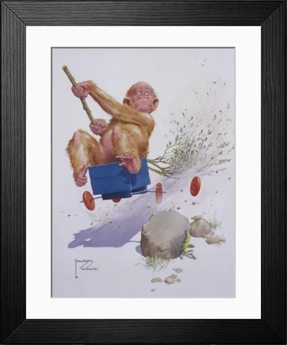 Framed Print : Gran pop a LA Carte Framed Print : Gran pop a LA Carte