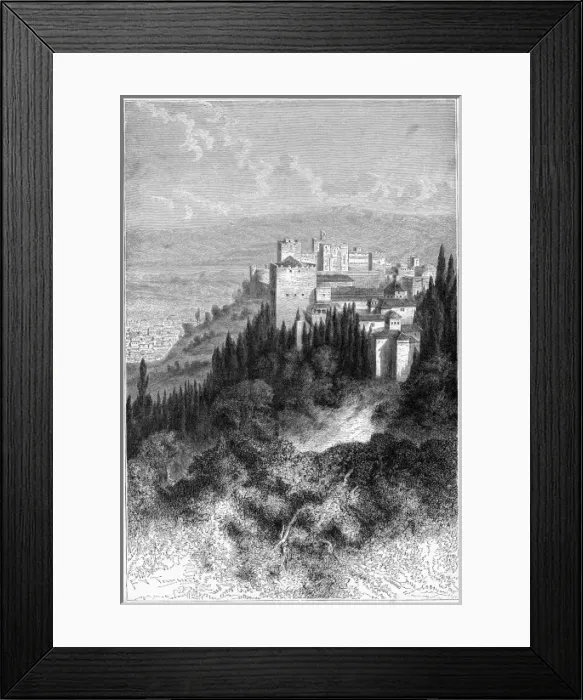 Framed Print : Spain Granada Framed Print : Spain Granada