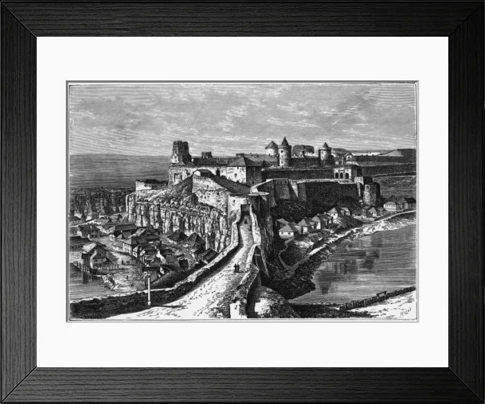 Framed Print : Ukraine Kamyanets Pod Framed Print : Ukraine Kamyanets Pod