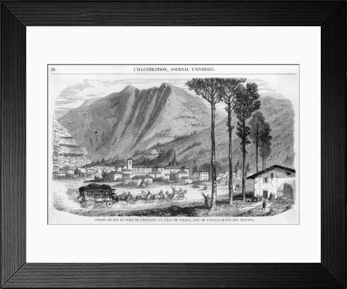 Framed Print : Spain Tolosa Framed Print : Spain Tolosa