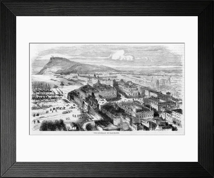 Framed Print : Spain Barcelona Framed Print : Spain Barcelona