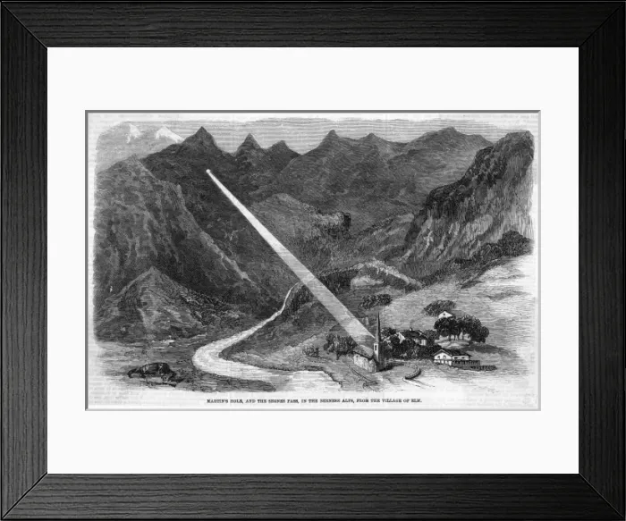 Framed Print : Switzerland Martin Hole Framed Print : Switzerland Martin Hole