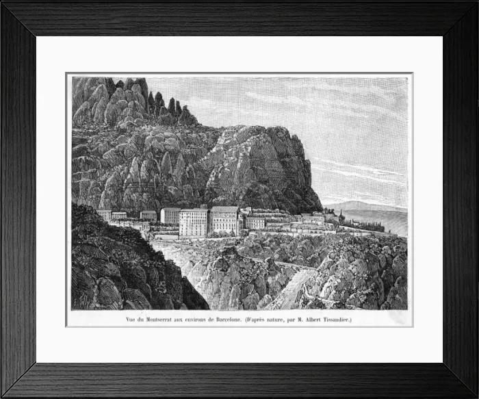 Framed Print : Spain Montserrat Framed Print : Spain Montserrat