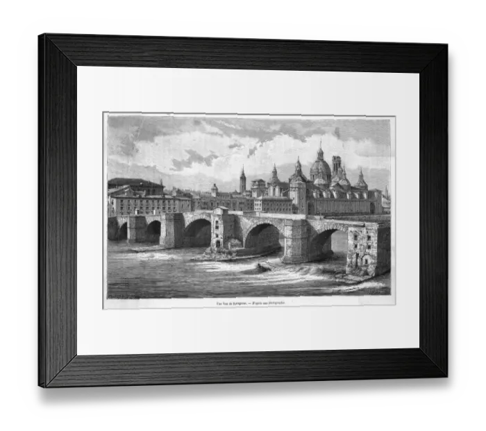 Framed Print : Spain Zaragoza Framed Print : Spain Zaragoza