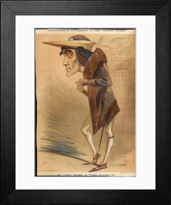 Framed Print : Sir Henry Irving Framed Print : Sir Henry Irving