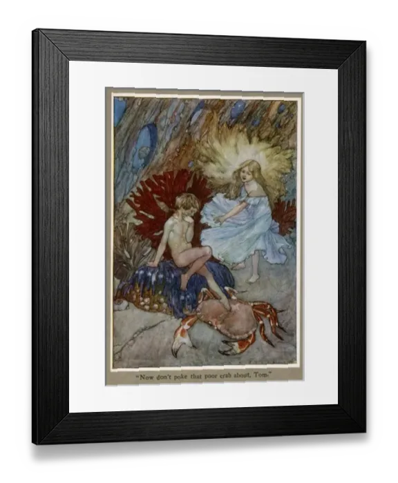 Framed Print : Tom and the Fairy Framed Print : Tom and the Fairy
